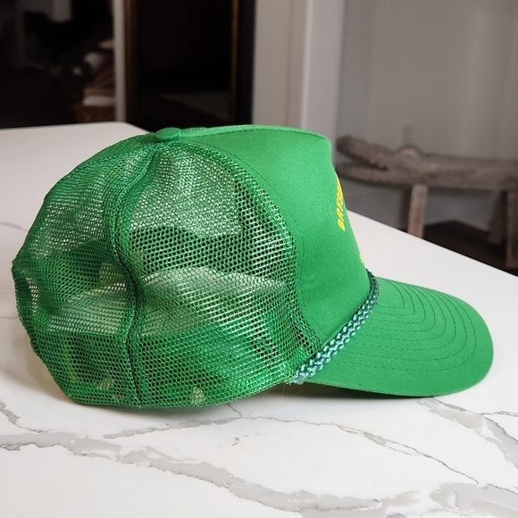 VINTAGE RARE JOHN DEERE TRUCKER SNAPBACK HAT - Picture 2 of 5